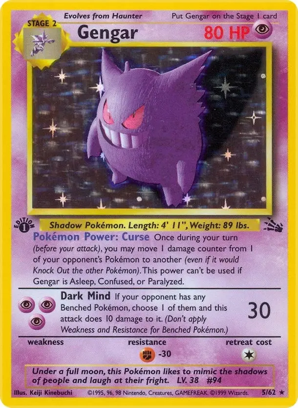 Gengar (5) (05/62) (Fo) 1