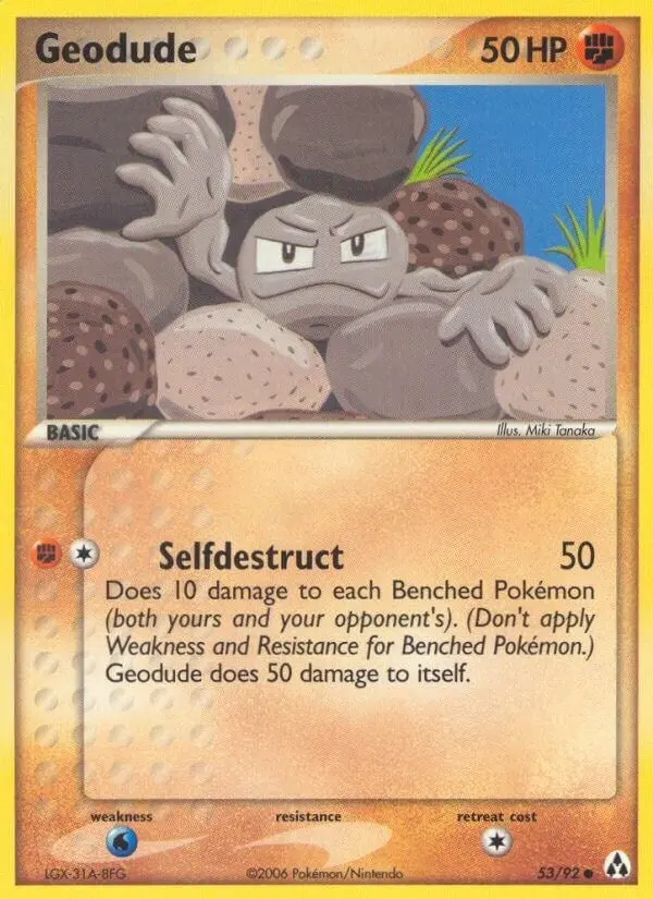 Geodude (53/92) (Lm) 1