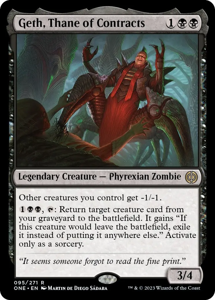 Geth, Thane Of Contracts (95) (One) 1