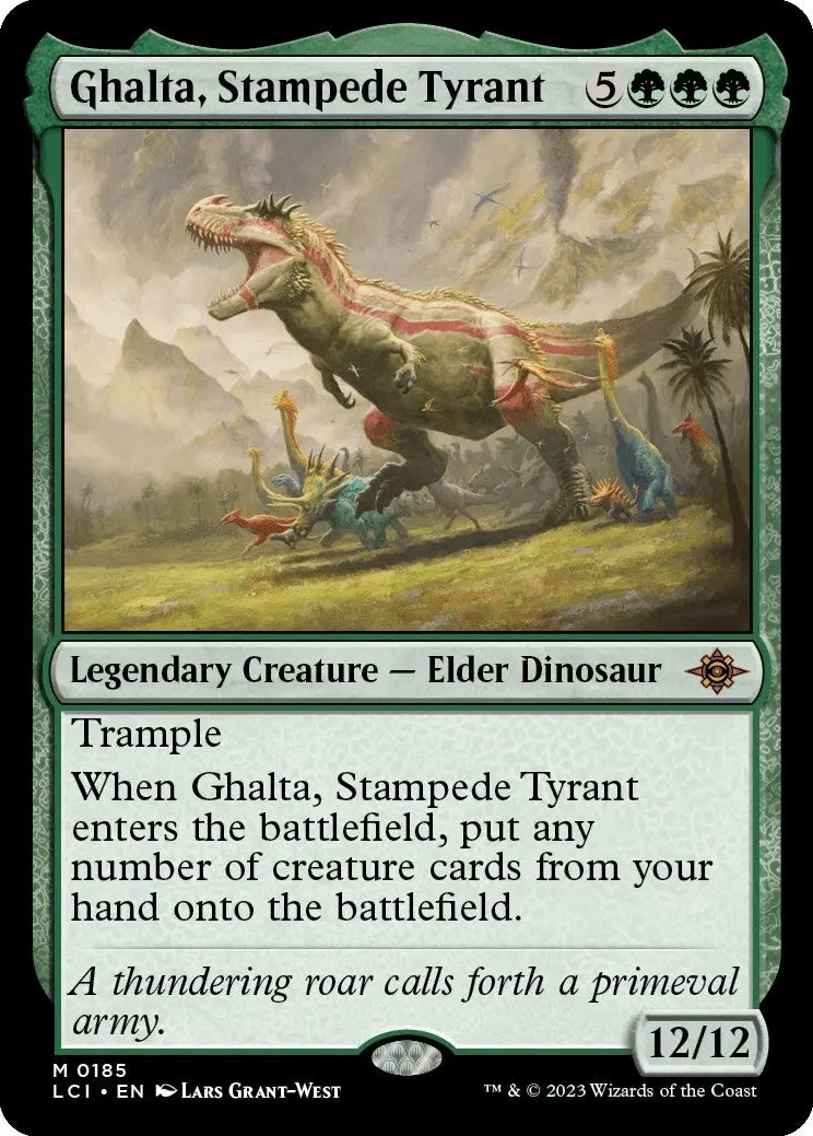 Ghalta, Stampede Tyrant (185) (Lci) 1
