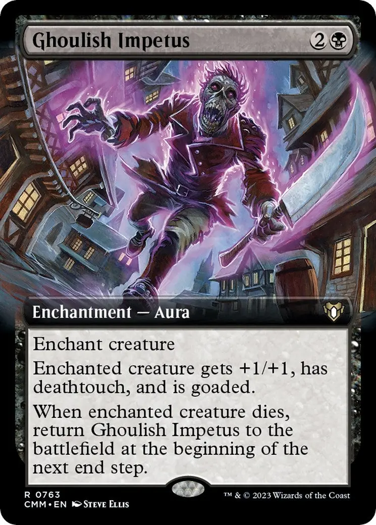 Ghoulish Impetus (Extended Art) (763) (Cmm) 1