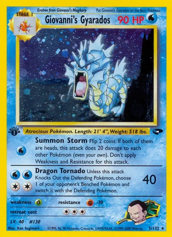 Giovanni's Gyarados (005/132) (G2) 1