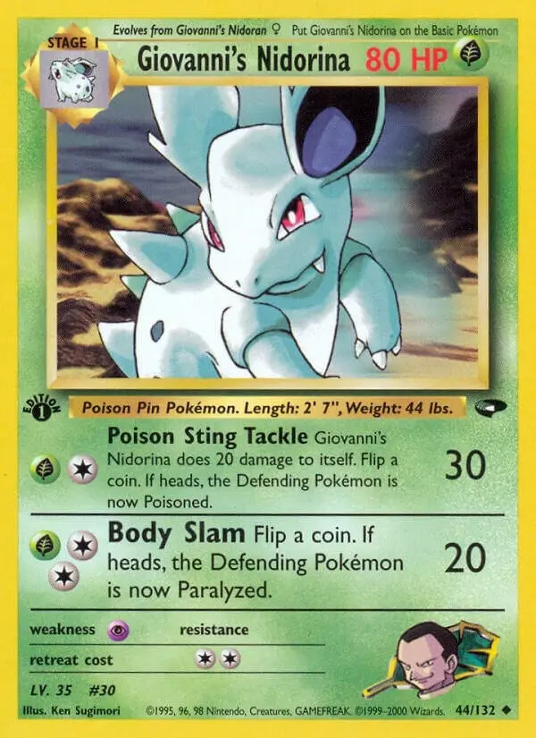 Giovanni's Nidorina (044/132) (G2) 1
