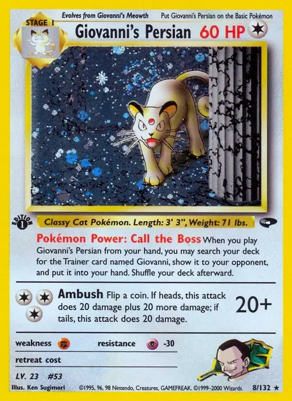 Giovanni's Persian (008/132) (G2) 1