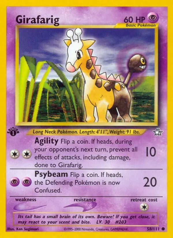 Girafarig (058/111) (N1) 1