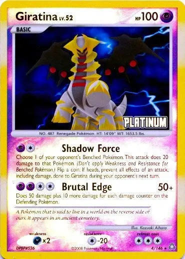 Giratina - 4/146 [Platinum] (004/146) (Bkp) 1