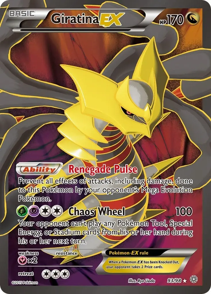 Giratina Ex (93 Full Art) (93/98) (Aor) 1