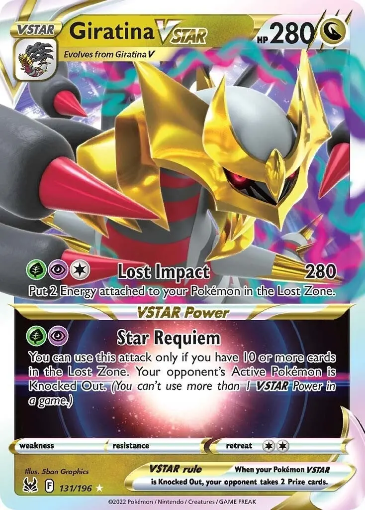 Giratina Vstar (131/196) (Swsh11) 1