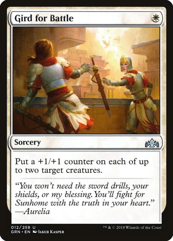 Gird For Battle (12) (Grn) 1