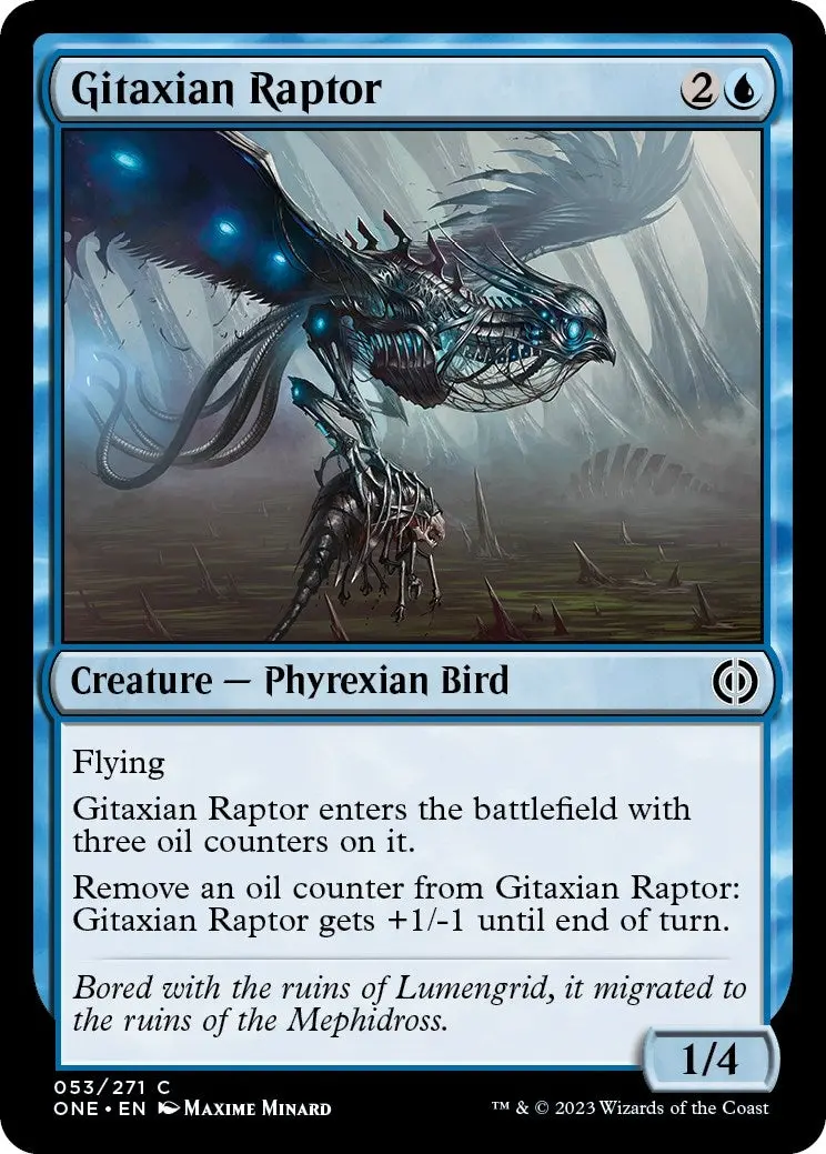 Gitaxian Raptor (53) (One) 1