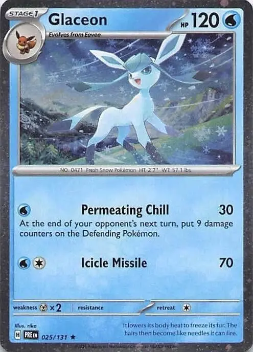 Glaceon - 025/131 (Cosmos Holo) (025/131) (Mcap) 1