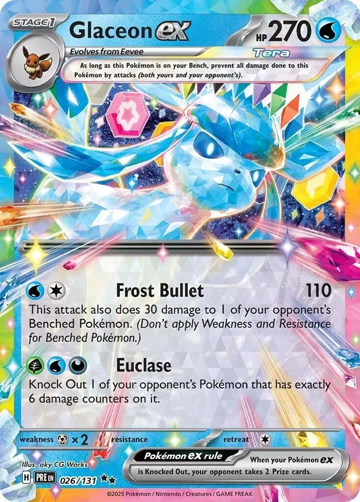 Glaceon Ex (026/131) (Pre) 1