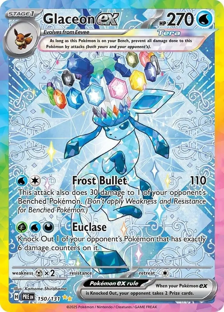 Glaceon Ex (150/131) (Pre) 1