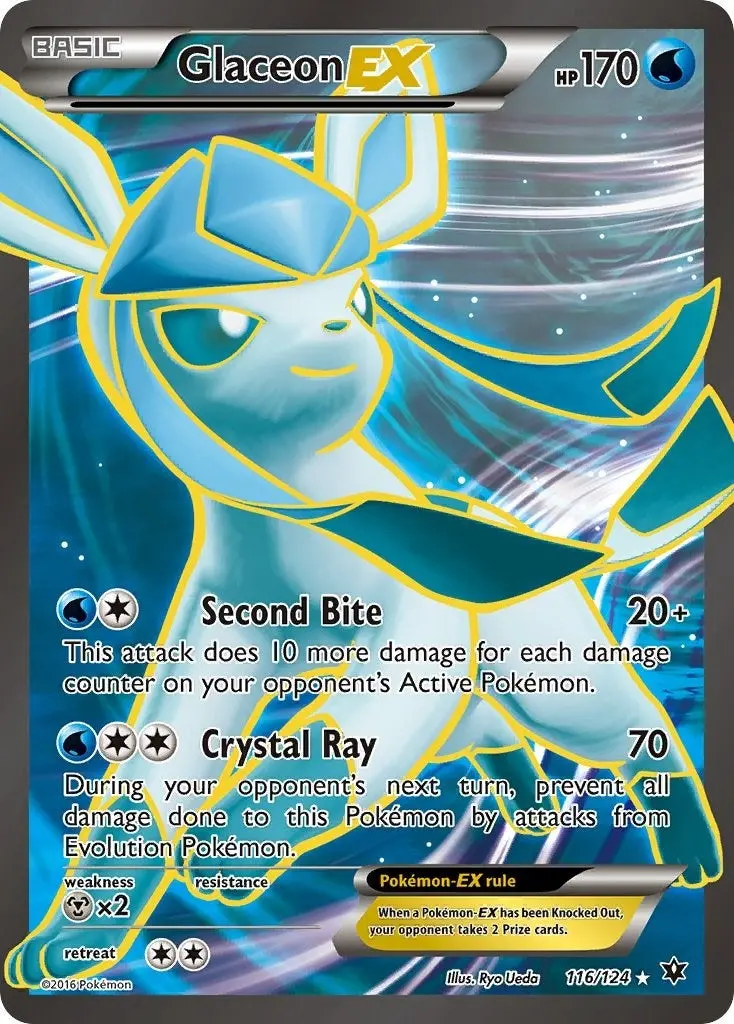 Glaceon Ex (Full Art) (116/124) (Fco) 1