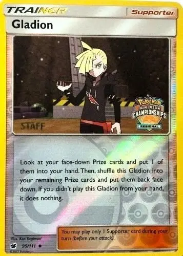 Gladion - 95/111 (Regional Championships) [Staff] (095/111) (Pr) 1