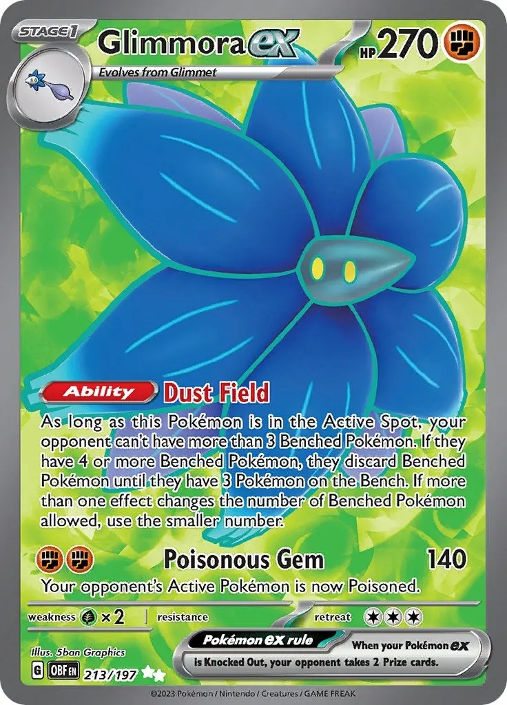 Glimmora Ex (213/197) (Obf) 1