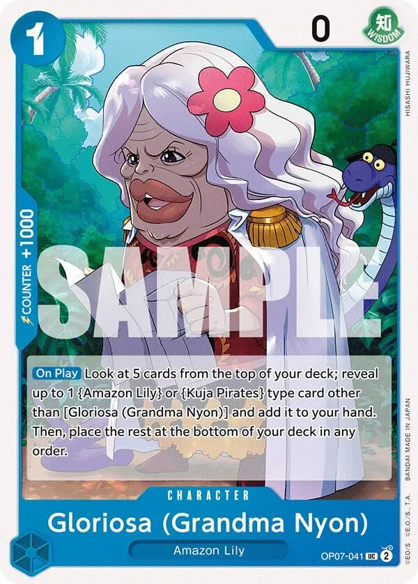 Gloriosa (Grandma Nyon) (Op07-041) (Op07) 1