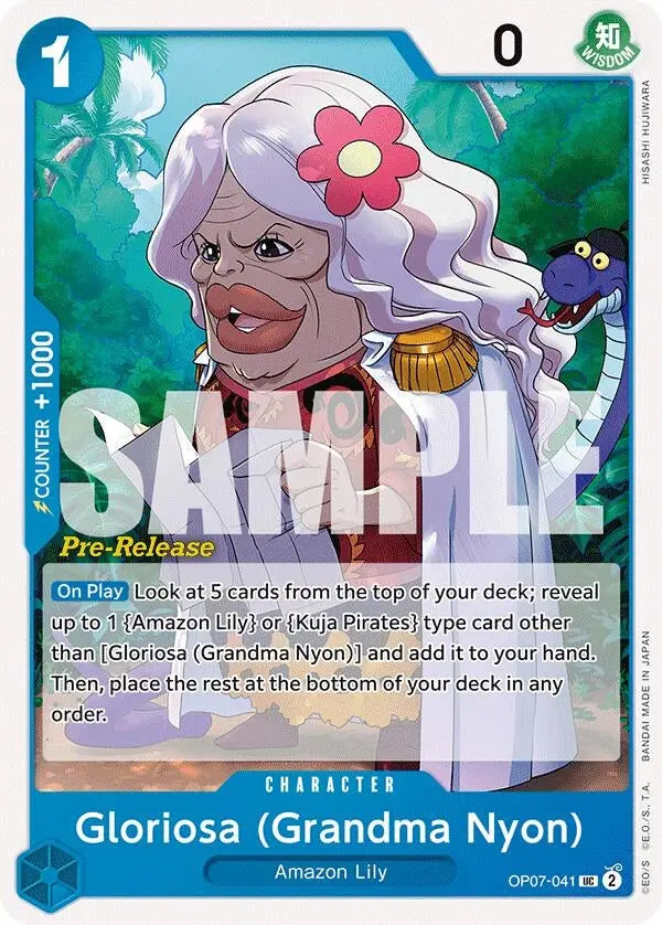 Gloriosa (Grandma Nyon) (Op07-041) (Op07 Pre) 1