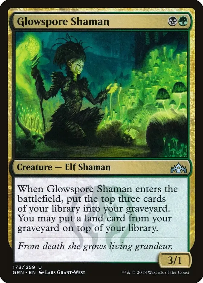 Glowspore Shaman (173) (Grn) 1