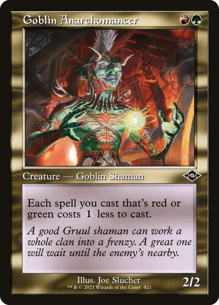 Goblin Anarchomancer (Retro Frame) (421) (Mh2) 1