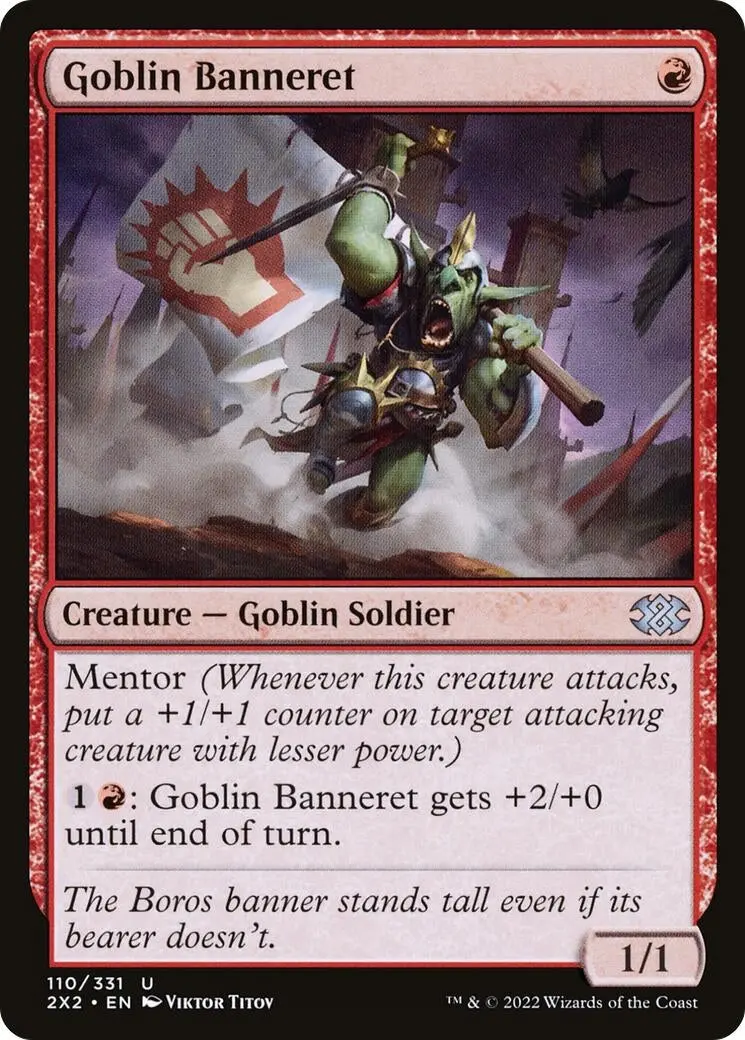 Goblin Banneret (110) (2X2) 1