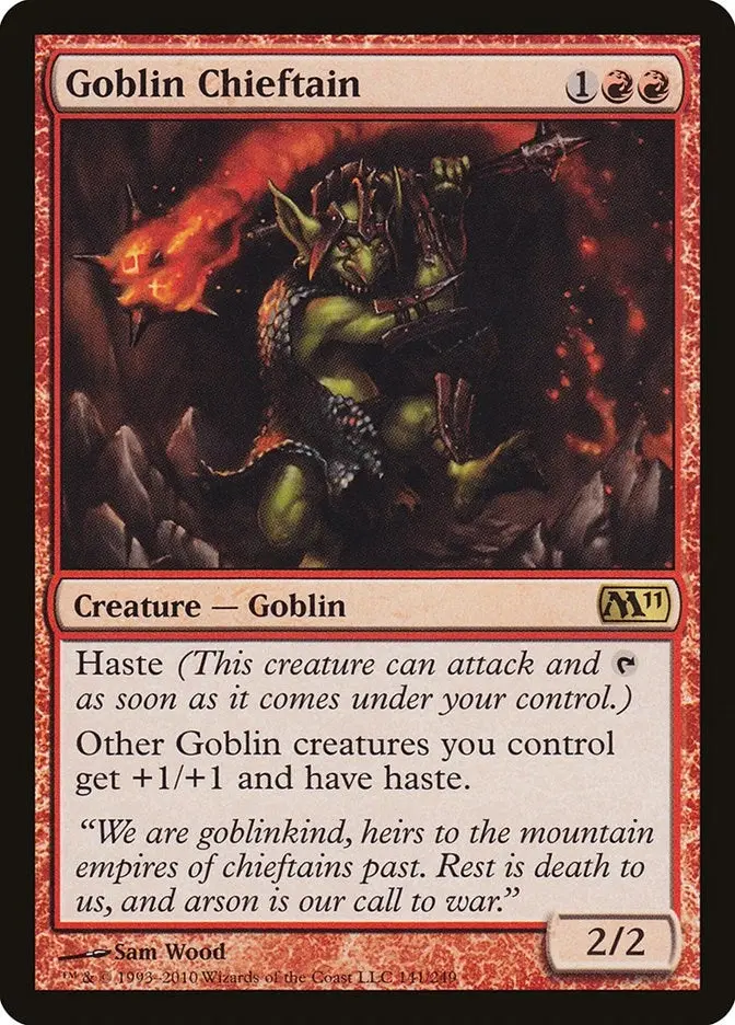 Goblin Chieftain (141) (M11) 1