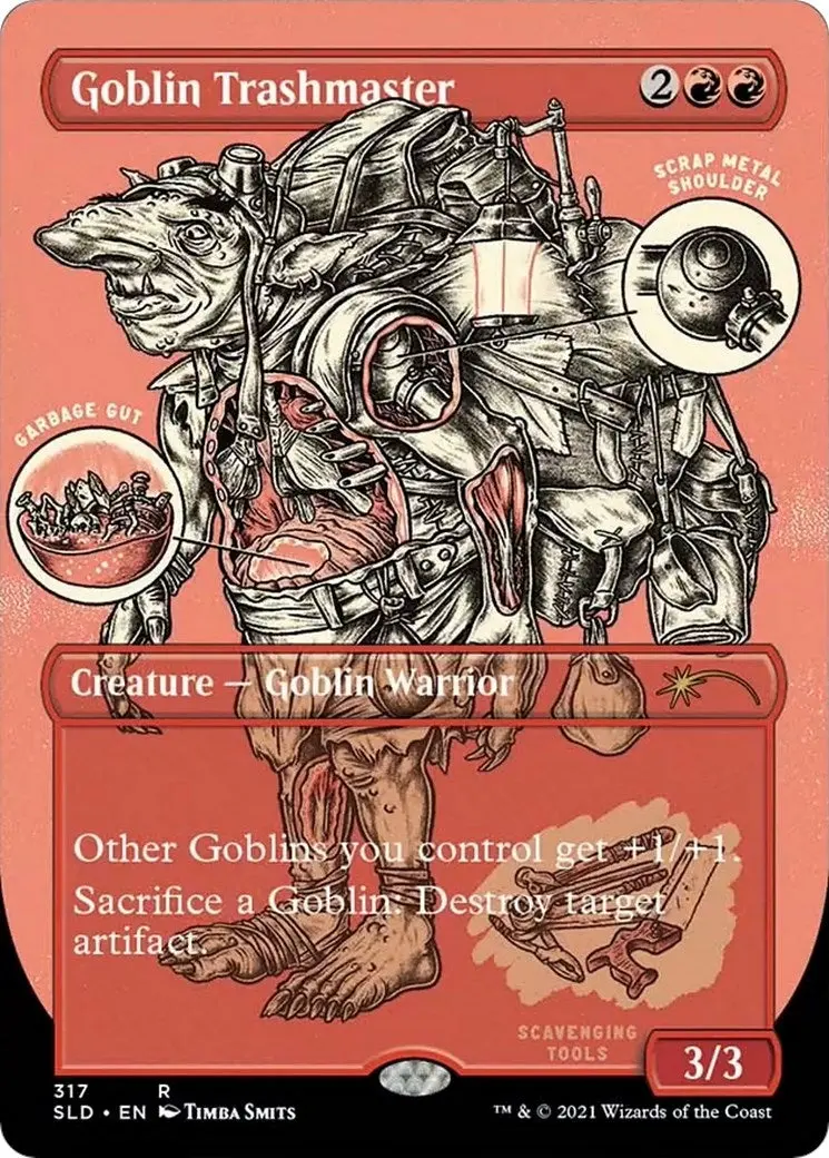 Goblin Trashmaster (Foil Etched) (317) (Sld) 1