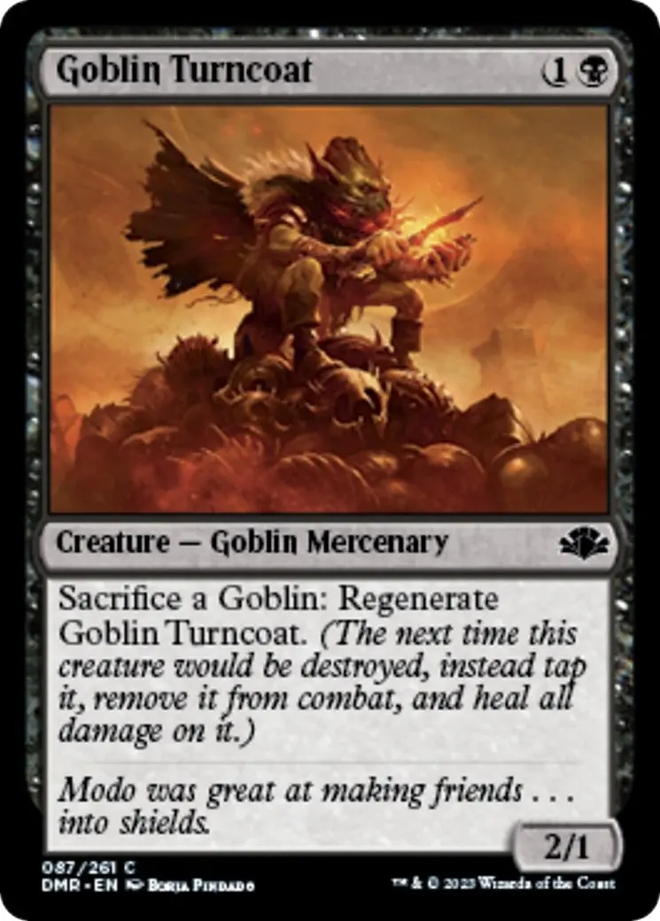 Goblin Turncoat (87) (Dmr) 1