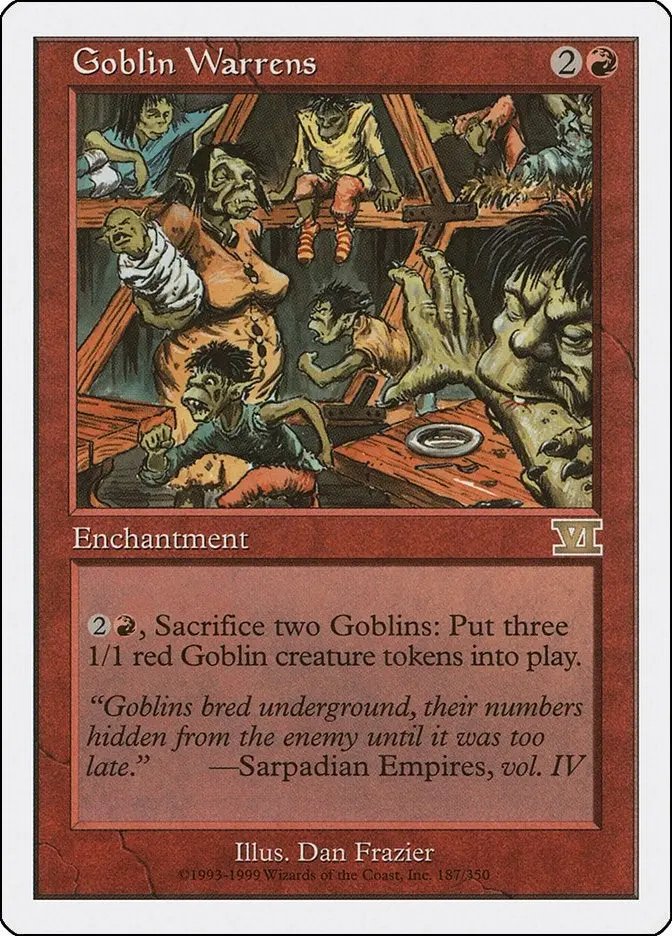 Goblin Warrens (187) (6Ed) 1