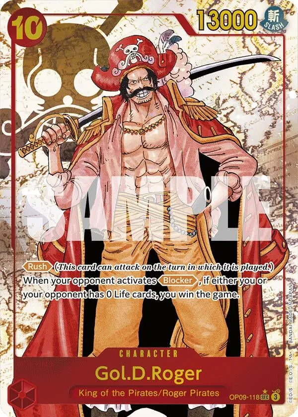 Gol.D.Roger (Alternate Art) (Op09-118) (Op09) 1
