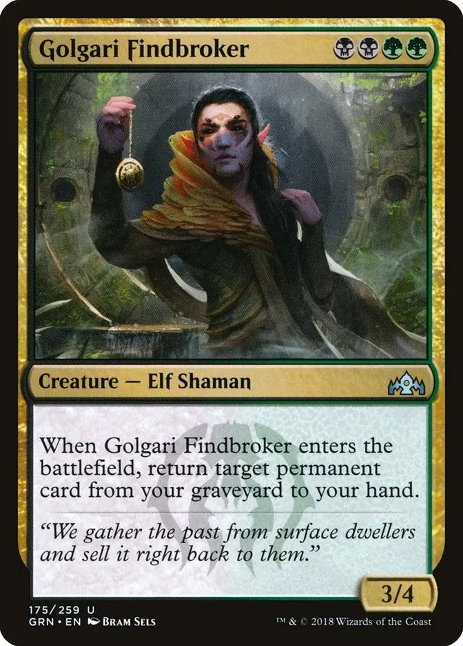 Golgari Findbroker (175) (Grn) 1
