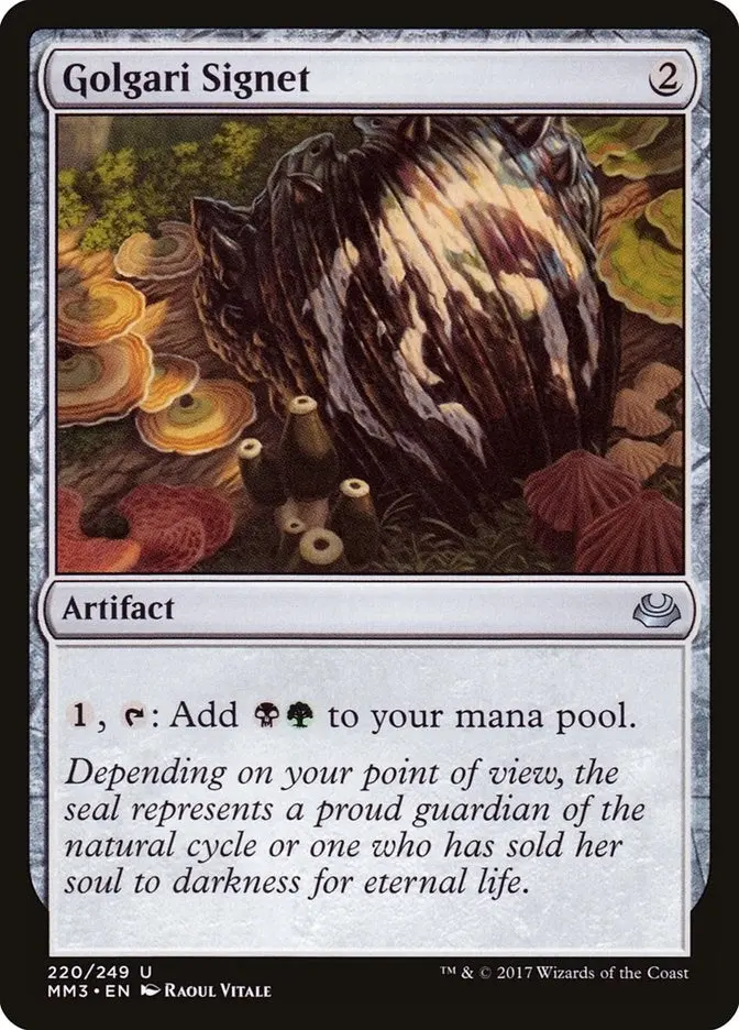 Golgari Signet (220) (Mm3) 1