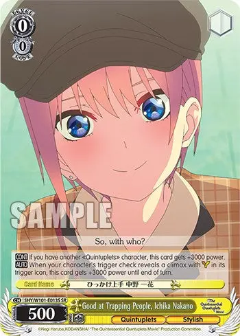 Good At Trapping People, Ichika Nakano (5Hy/W101-E013s Sr) [The Quintessential Quintuplets Movie] 1