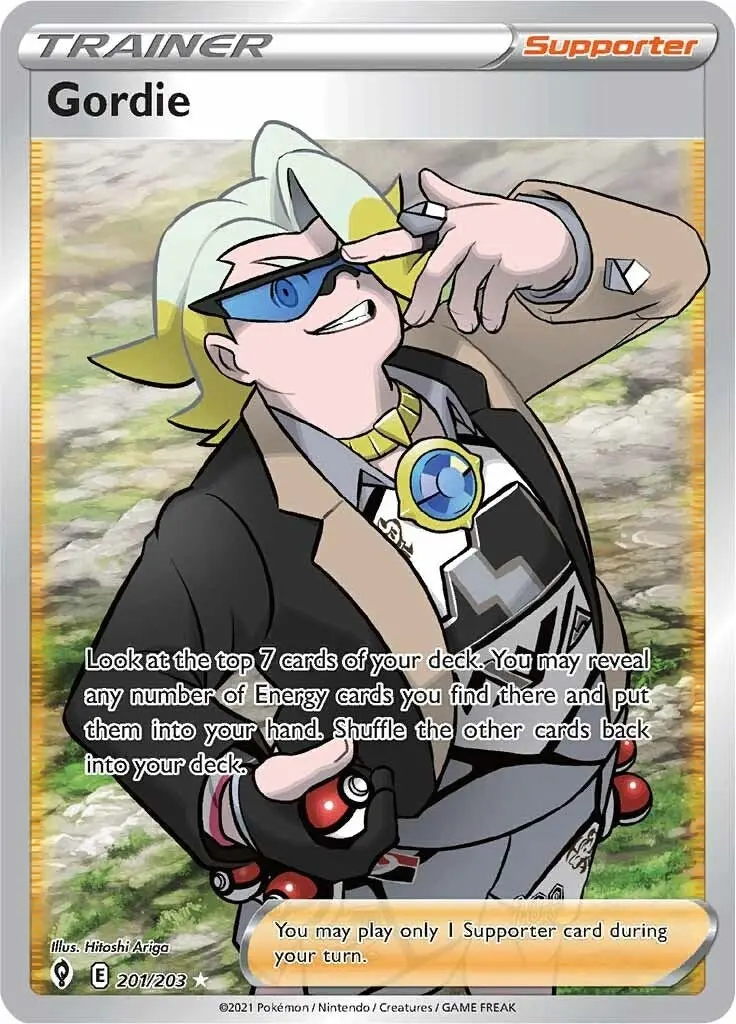 Gordie (Full Art) (201/203) (Swsh07) 1
