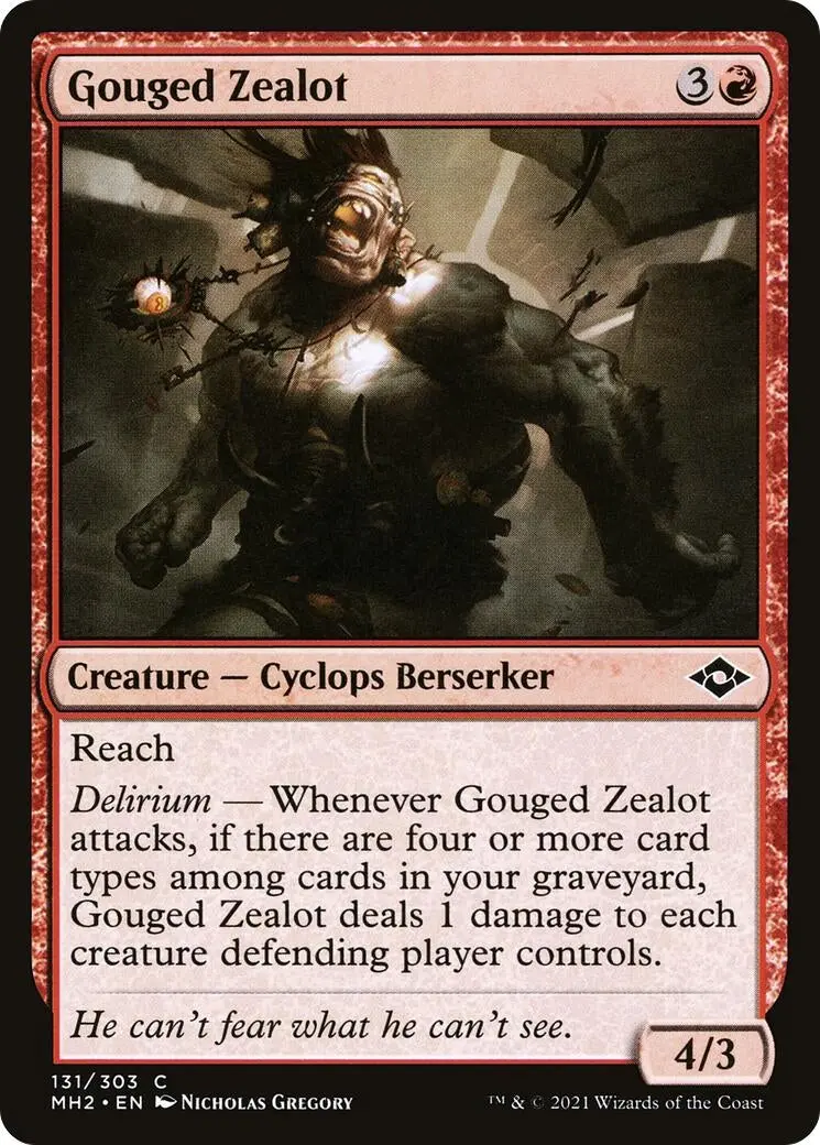 Gouged Zealot (131) (Mh2) 1