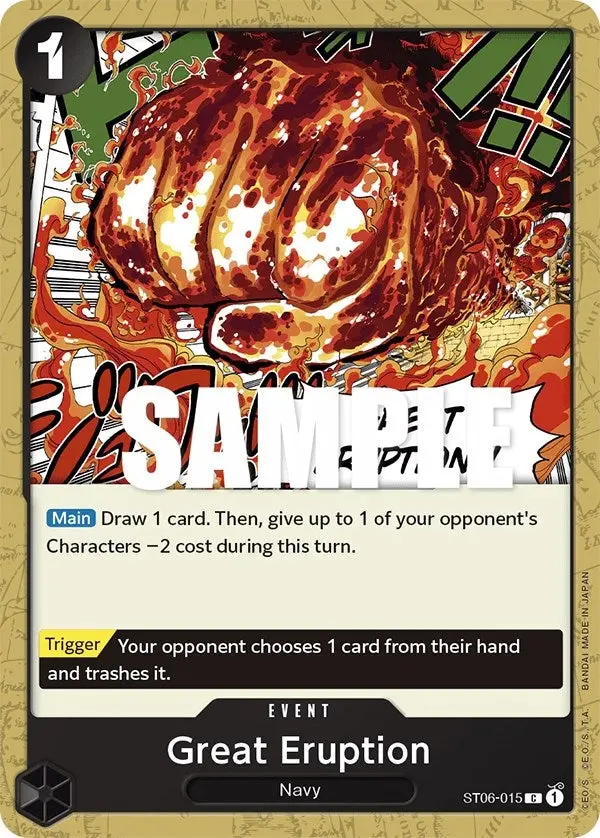Great Eruption (St06-015) (St-06) 1