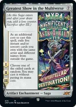 Greatest Show In The Multiverse (Galaxy Foil) (475) (Unf) 1