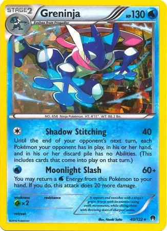 Greninja - 40/122 (Xy Breakpoint) (040/122) (Pr) 1