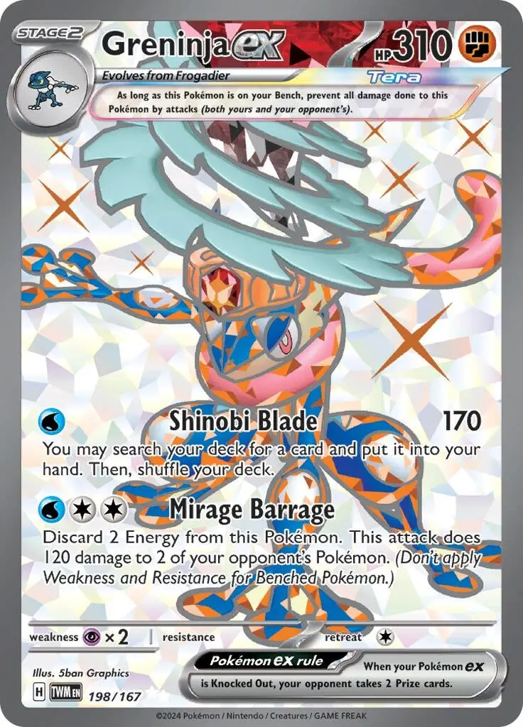 Greninja Ex (198/167) (Twm) 1