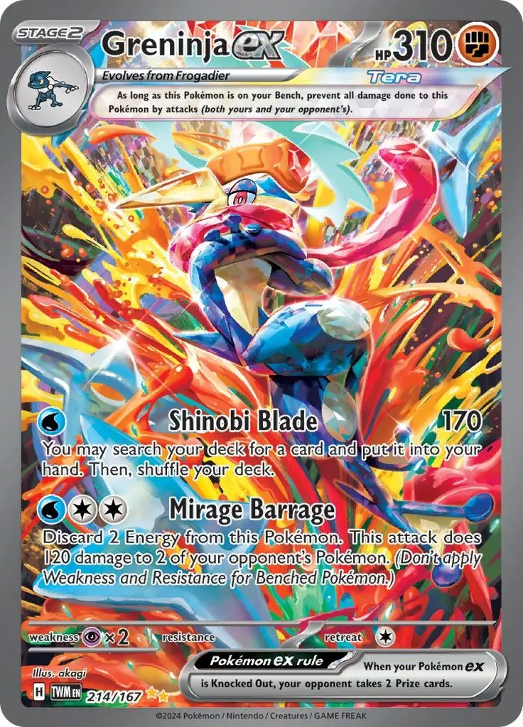Greninja Ex (214/167) (Twm) 1