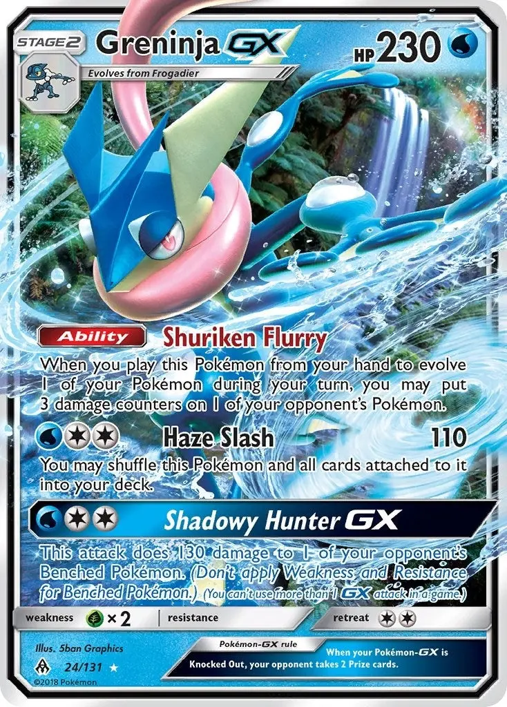 Greninja Gx (24/131) (Sm06) 1