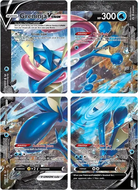 Greninja V-Union [Set Of 4] (Swsd) 1