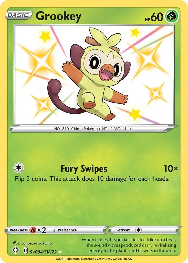 Grookey (Sv004/Sv122) (Shfsv) 1