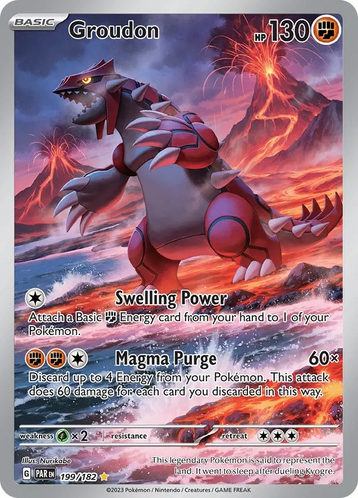 Groudon (199/182) (Par) 1