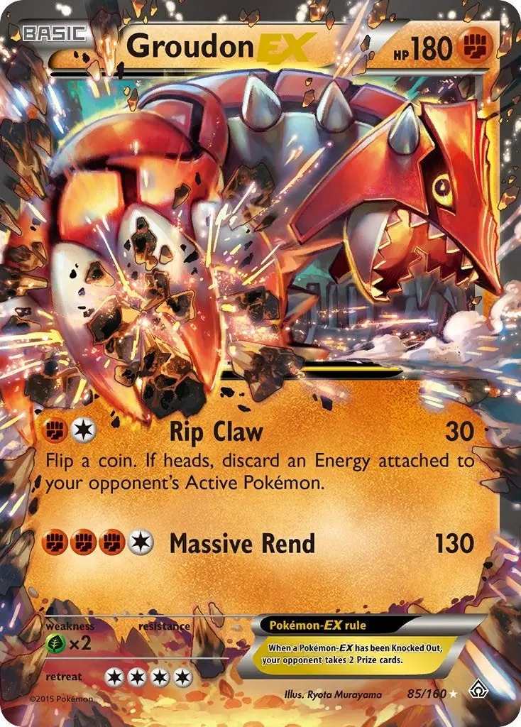 Groudon Ex (85/160) (Prc) 1
