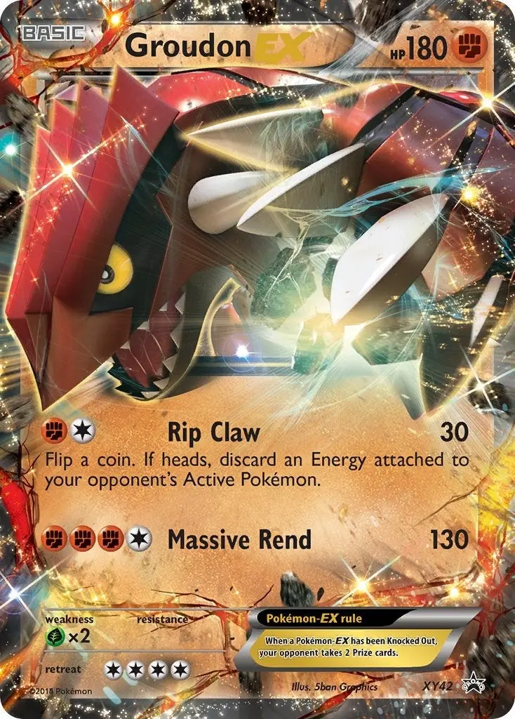 Groudon Ex (Xy42) (Pr) 1