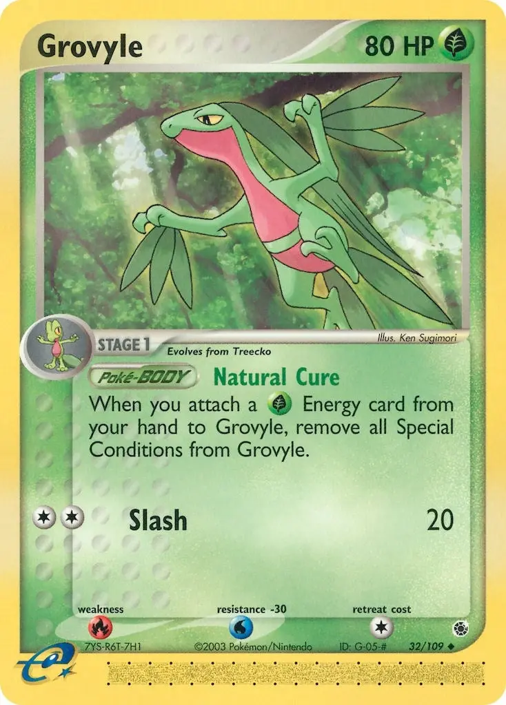 Grovyle (32/109) (Rs) 1