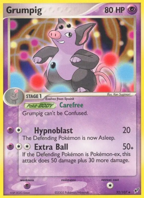 Grumpig (32/107) (Dx) 1