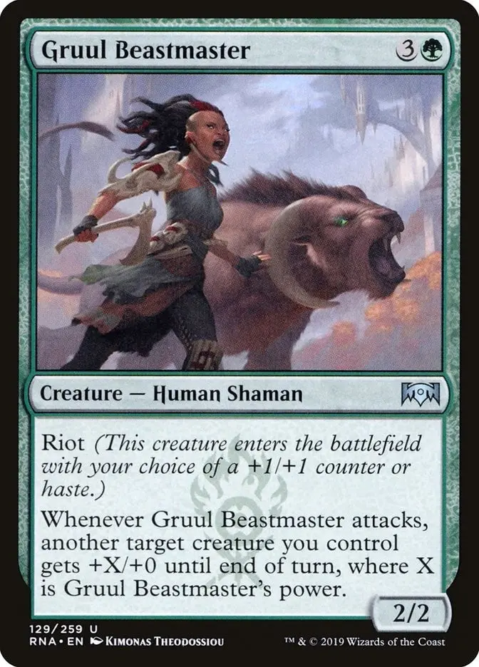 Gruul Beastmaster (129) (Rna) 1