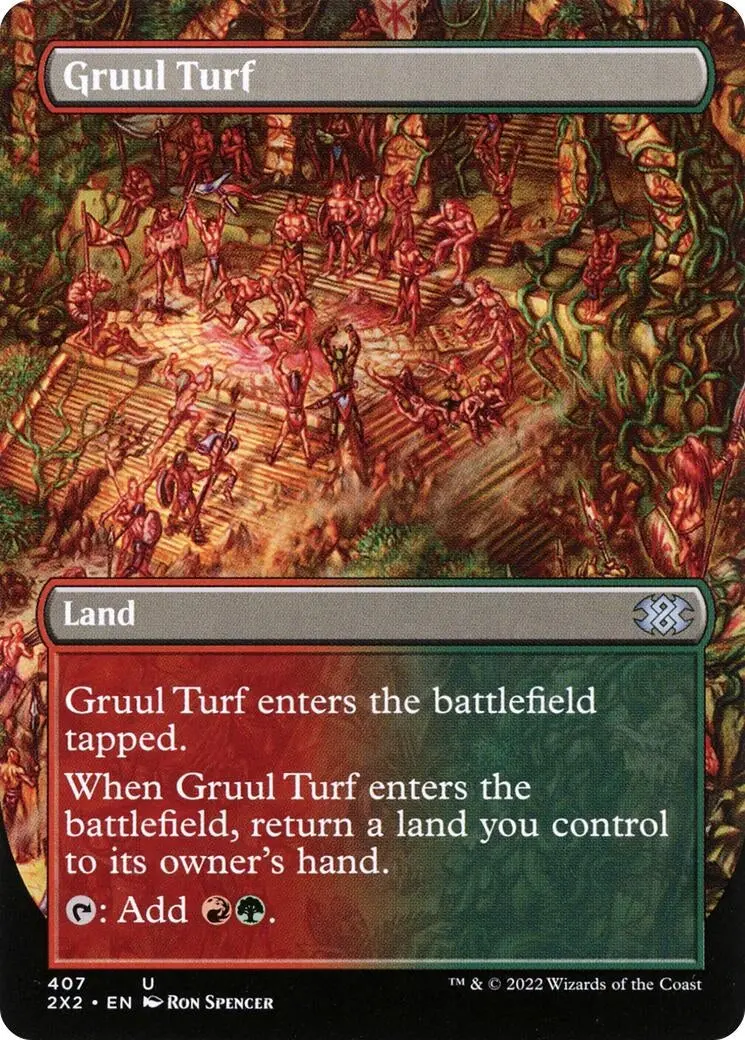 Gruul Turf (Borderless) (407) (2X2) 1